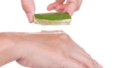 TREATING RASHES OF PSORIASIS WITH ALOE VERA