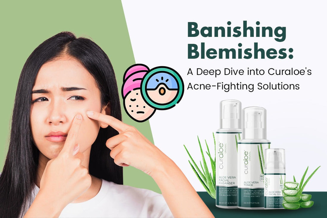 Banishing Blemishes A Deep Dive into Curaloe's Acne-Fighting Solutions 