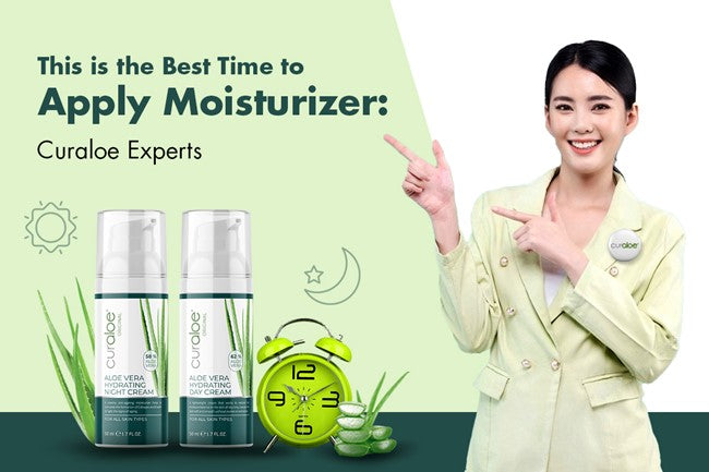 This is the Best Time to Apply Moisturizer: Curaloe Experts