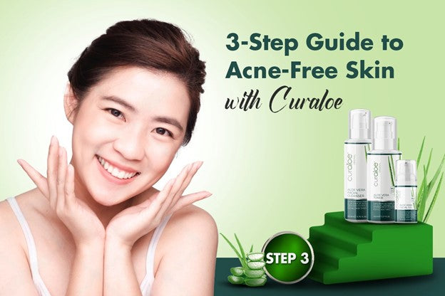 3-Step Guide to Acne-Free Skin with Curaloe