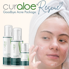 Curaloe Goodbye Acne Package