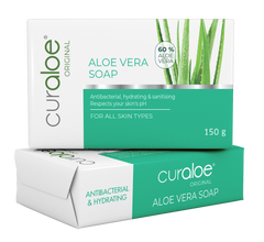 Curaloe Aloe Vera Soap 150gm